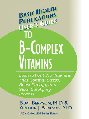 cover image of User's Guide to the B-Complex Vitamins